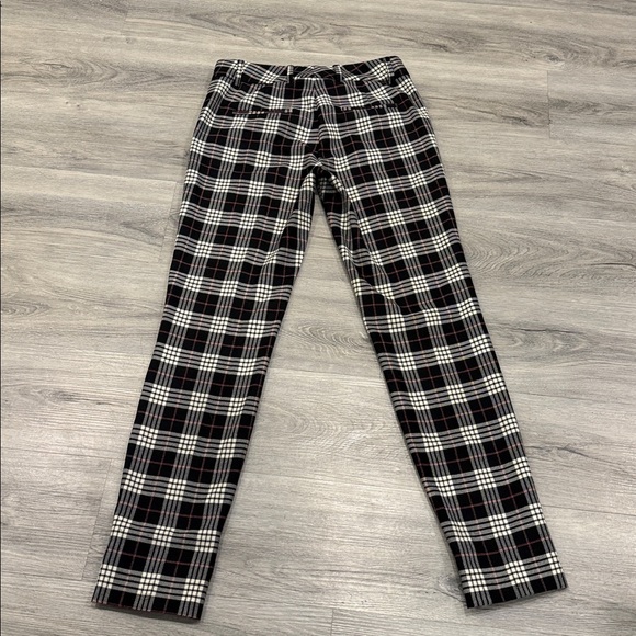 Raffaello Rossi Black and White Checkered Pants - Picture 7 of 7